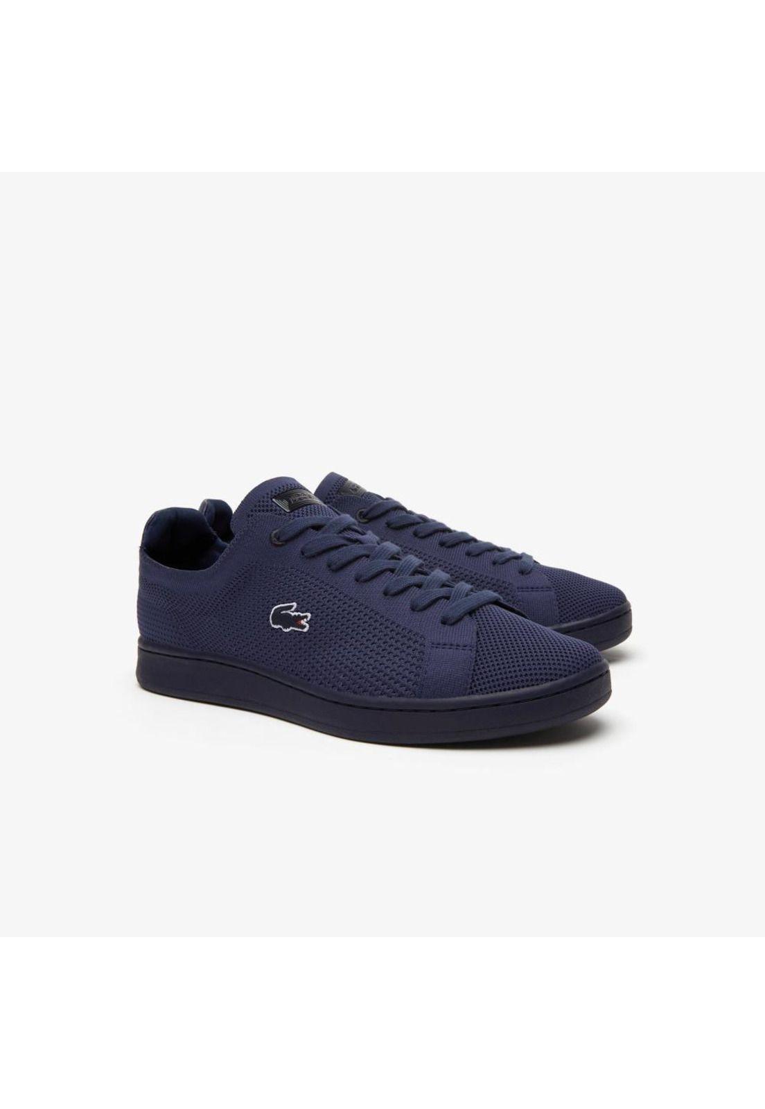 Zapatilla Lacoste Carnaby Piquée Hombre Azul-1
