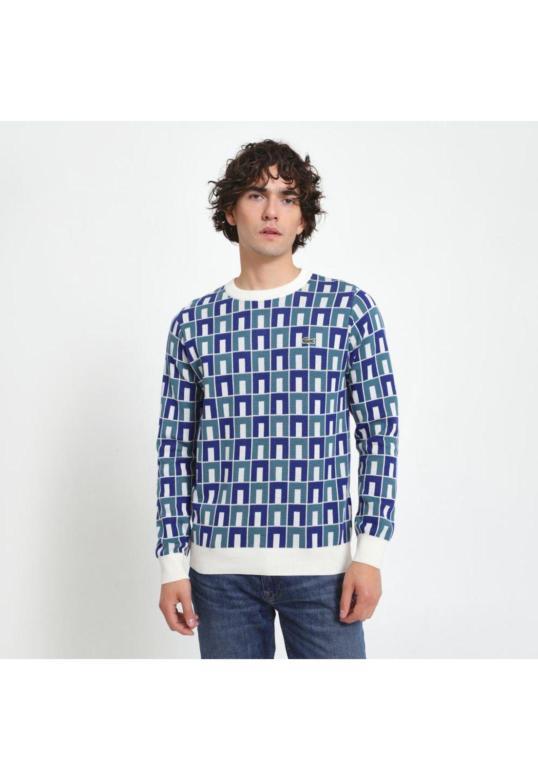 Sweater Cuello Redondo Hombre Lacoste AH9972 Rojo-0