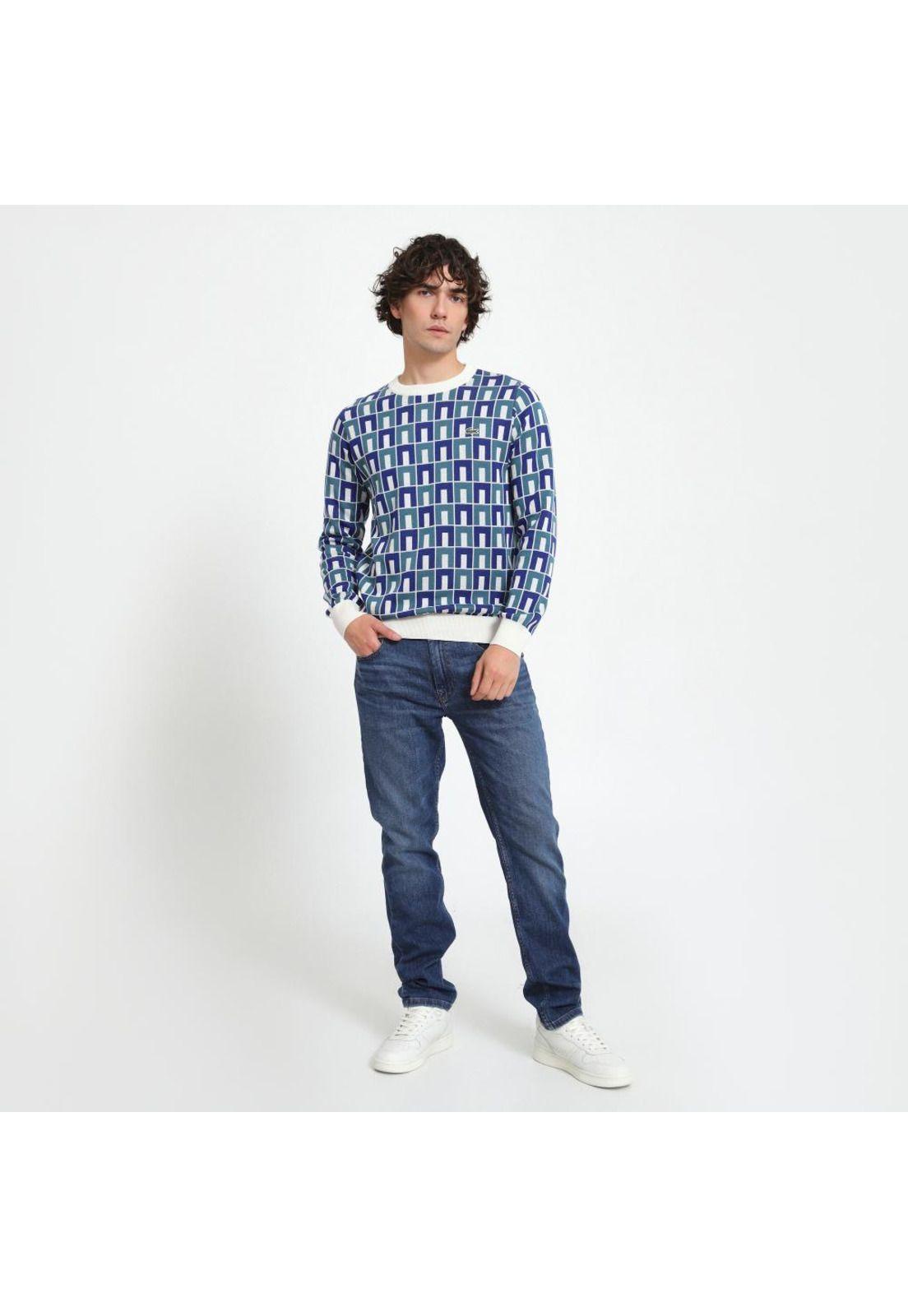 Sweater Cuello Redondo Hombre Lacoste AH9972 Rojo-2