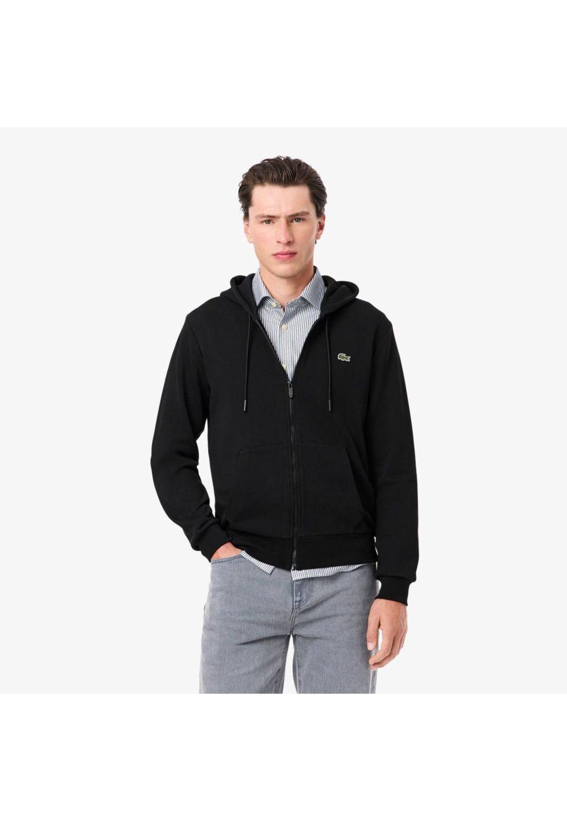 Poleron Con Cierre Hombre Lacoste SH9809-0