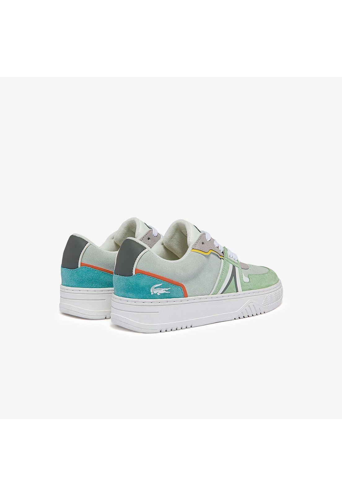 Zapatilla Urbana Lacoste  Mujer Verde-2