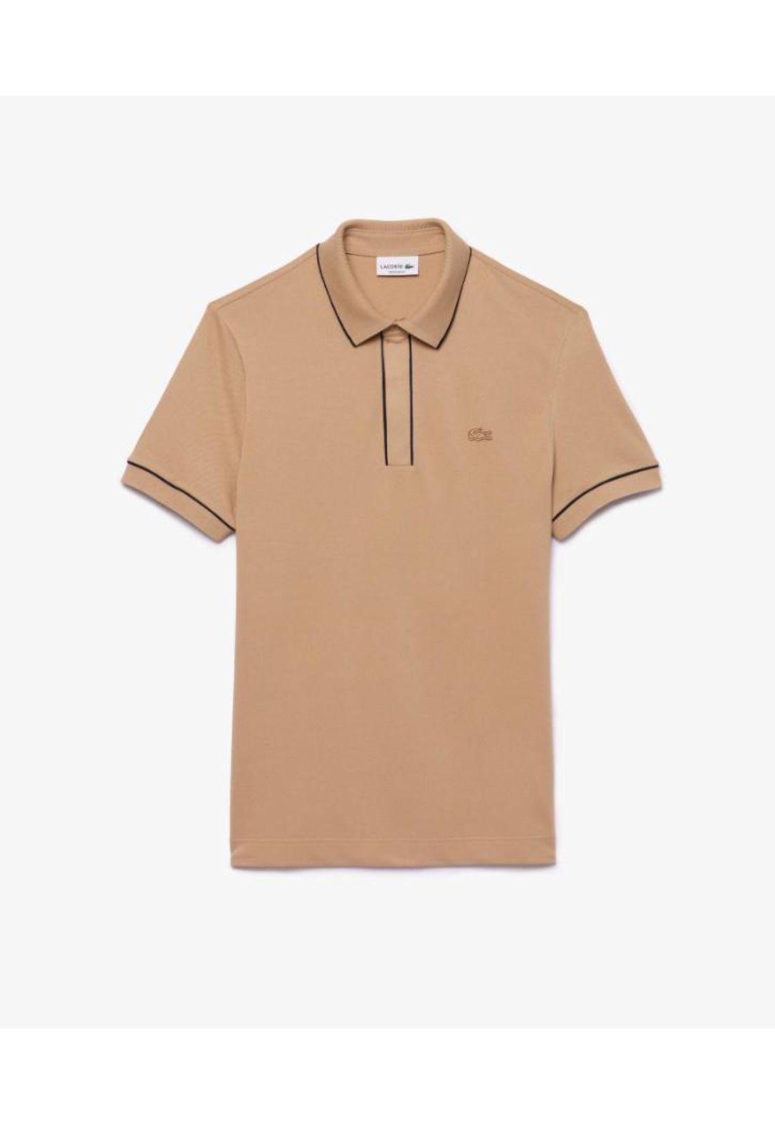 Polera Polo Manga Corta Hombre Lacoste PH8184 Beige-1
