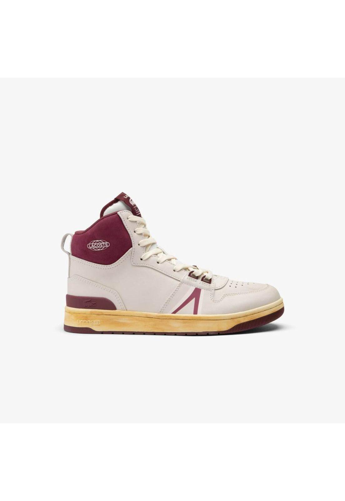 Zapatilla Urbana Hombre L001 MID Blanco Lacoste-0