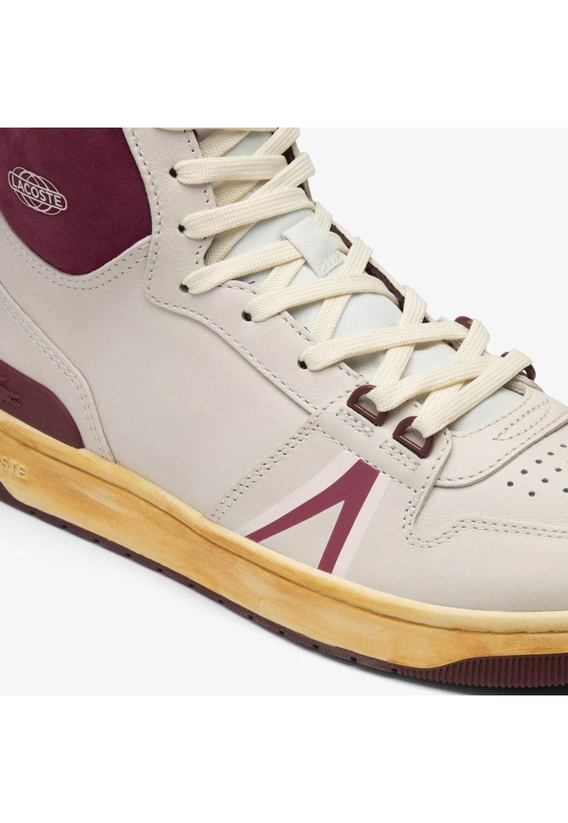 Zapatilla Urbana Hombre L001 MID Blanco Lacoste-1