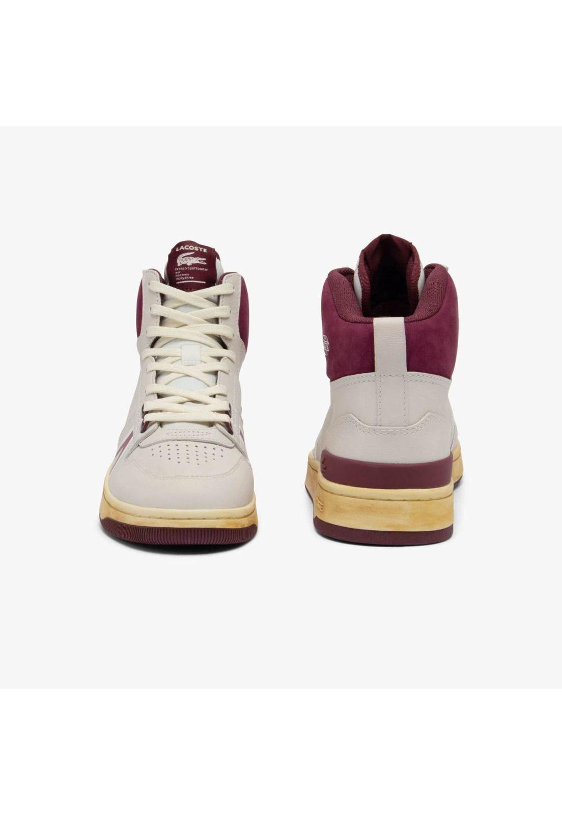 Zapatilla Urbana Hombre L001 MID Blanco Lacoste-2