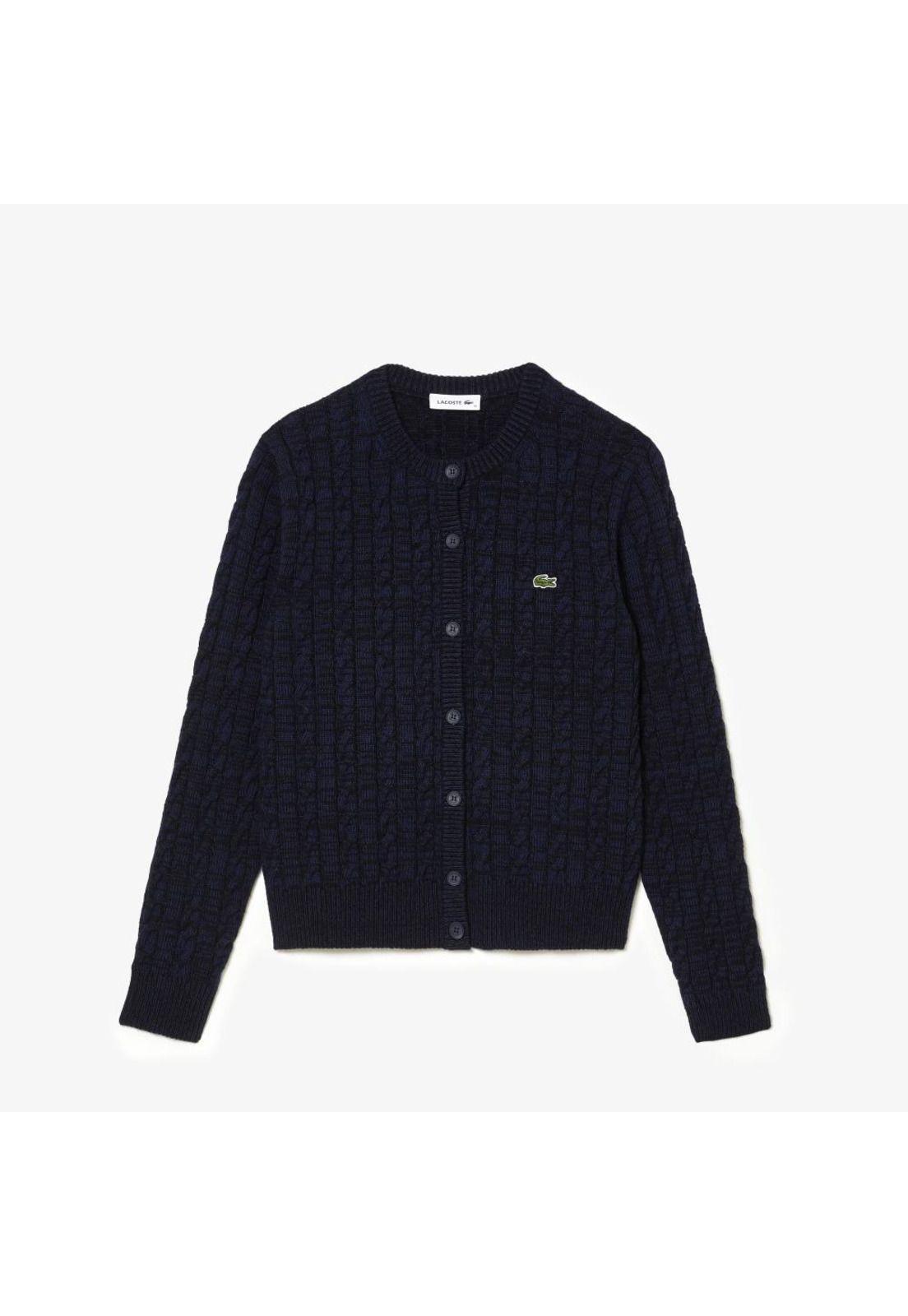 Sweater Lacoste AF0904 Mujer Azul-1