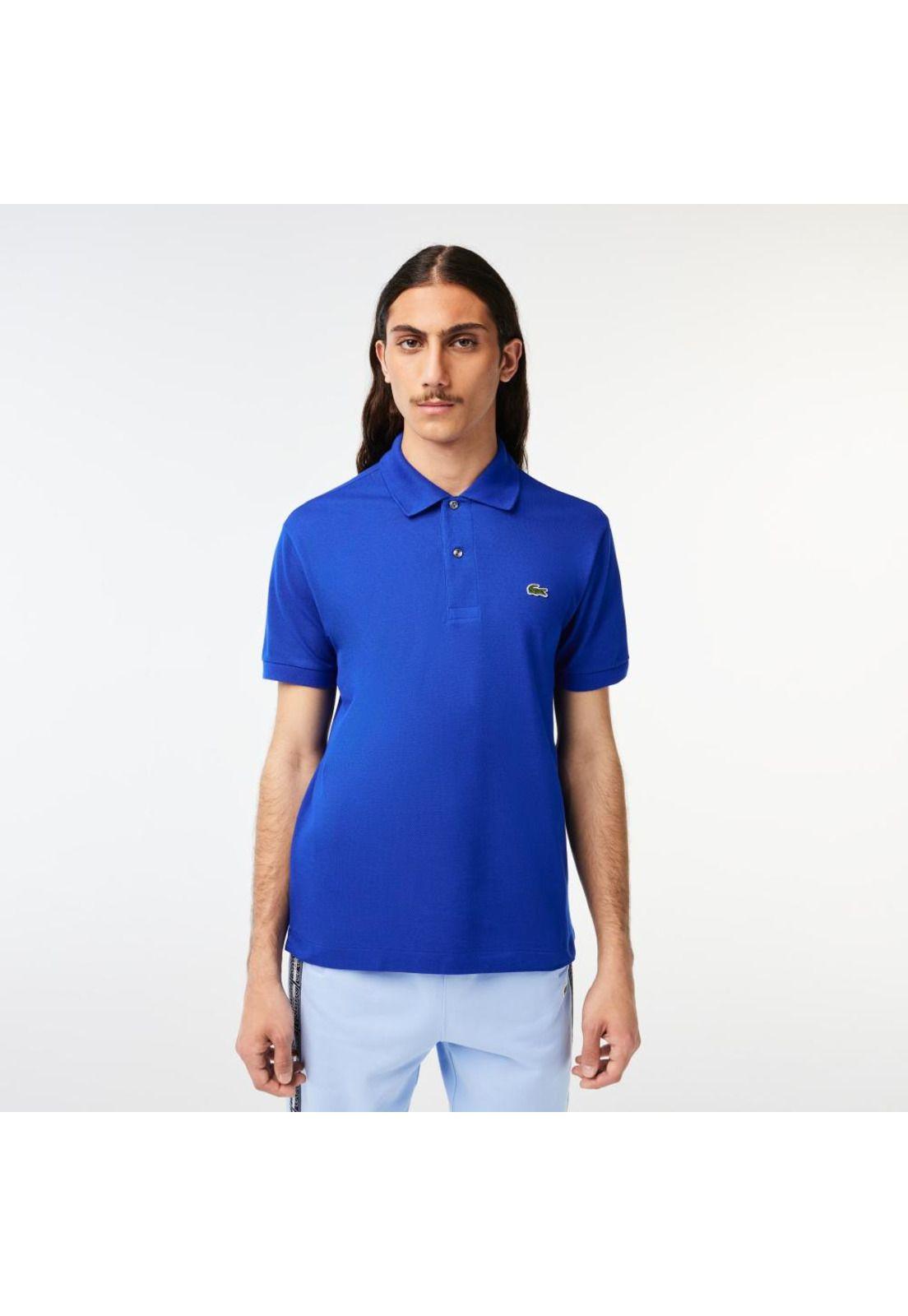 Polera Polo Lacoste L1212 Hombre Azul-0