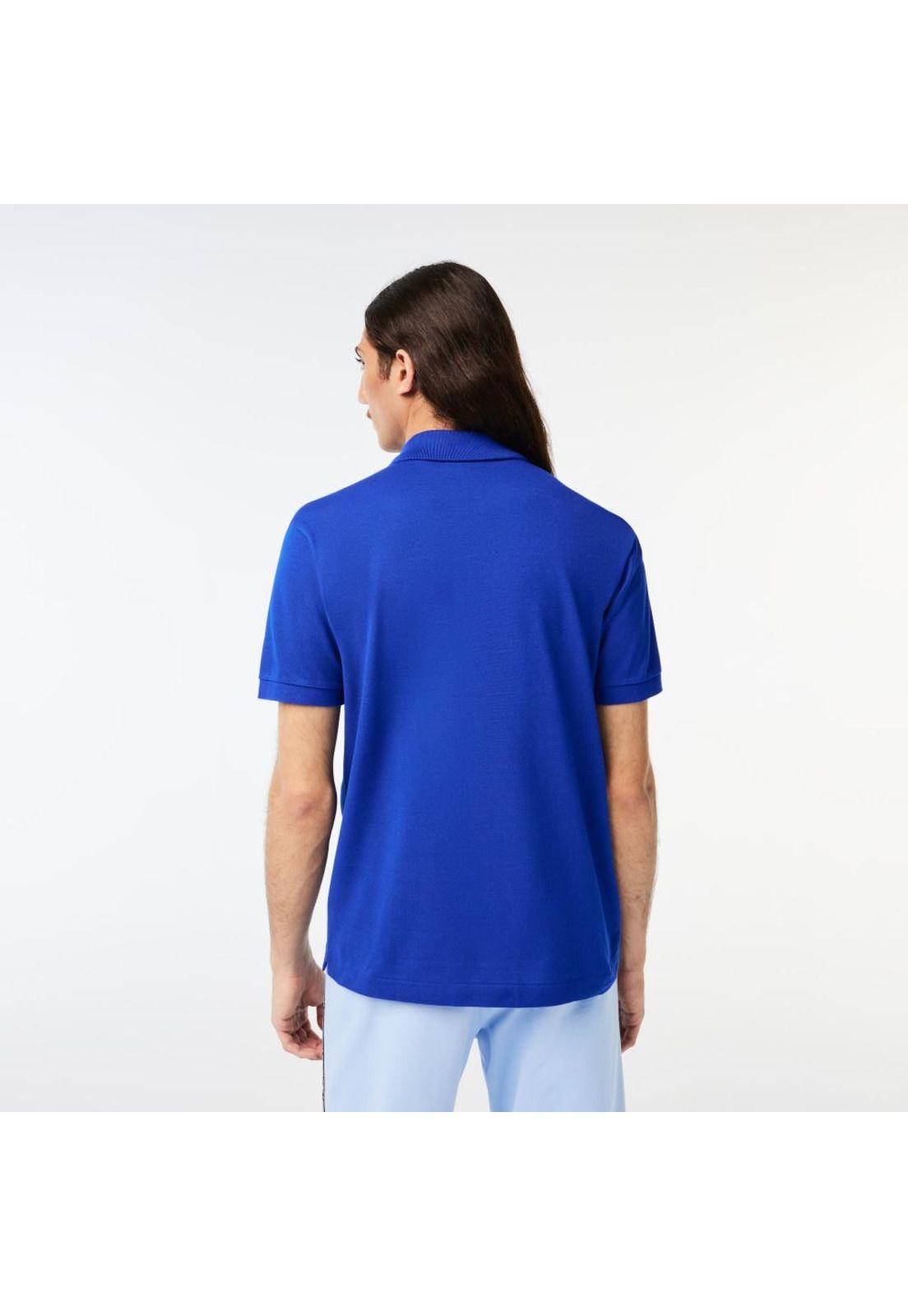 Polera Polo Lacoste L1212 Hombre Azul-2