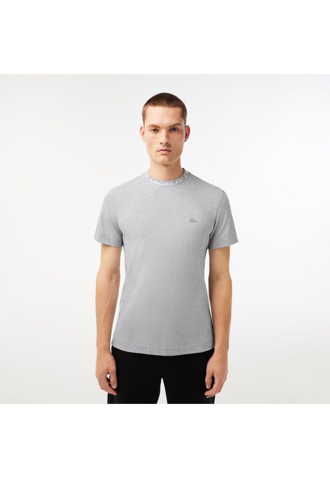 Polera Lacoste TH9687 Hombre Gris-0
