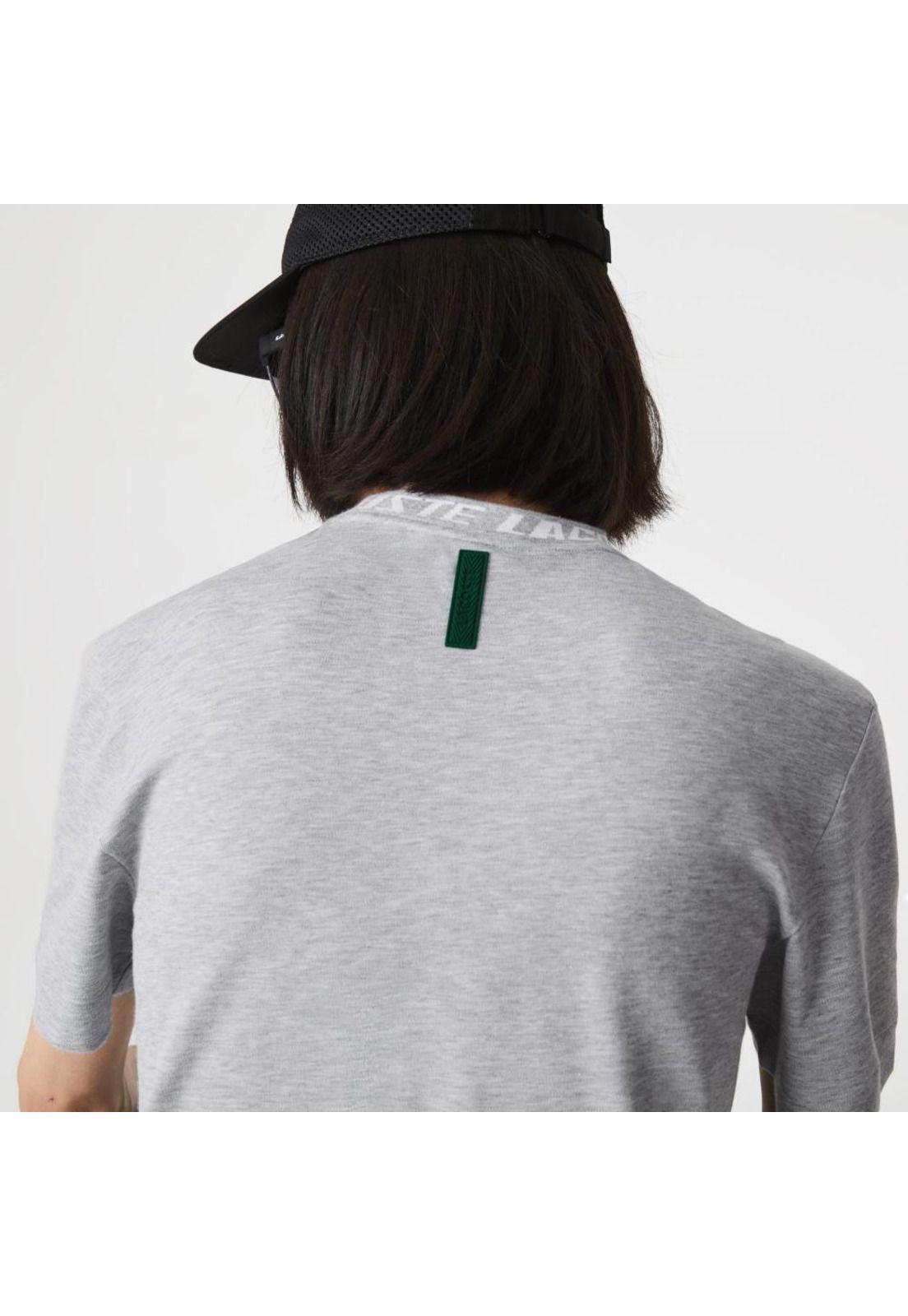 Polera Lacoste TH9687 Hombre Gris-3