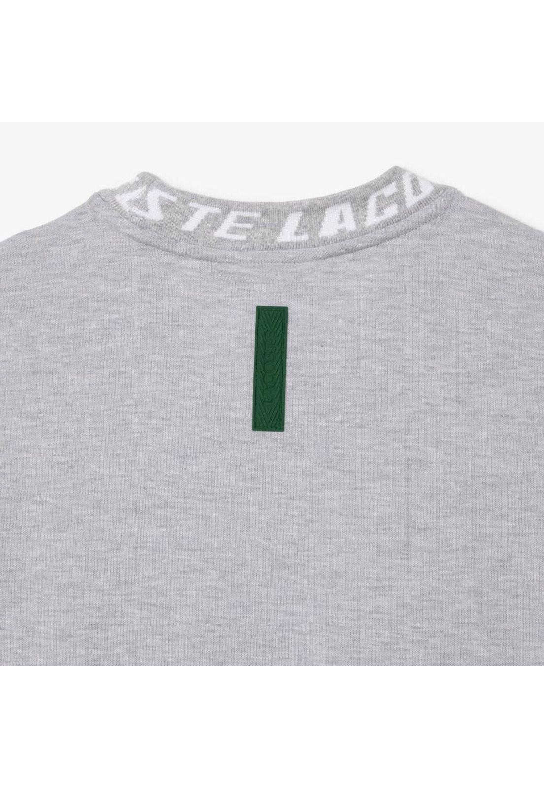 Polera Lacoste TH9687 Hombre Gris-4