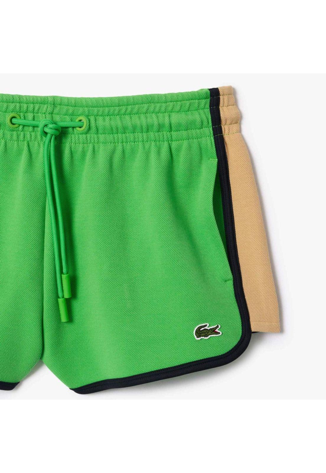 Short  Lacoste GF1608 Mujer Verde-4