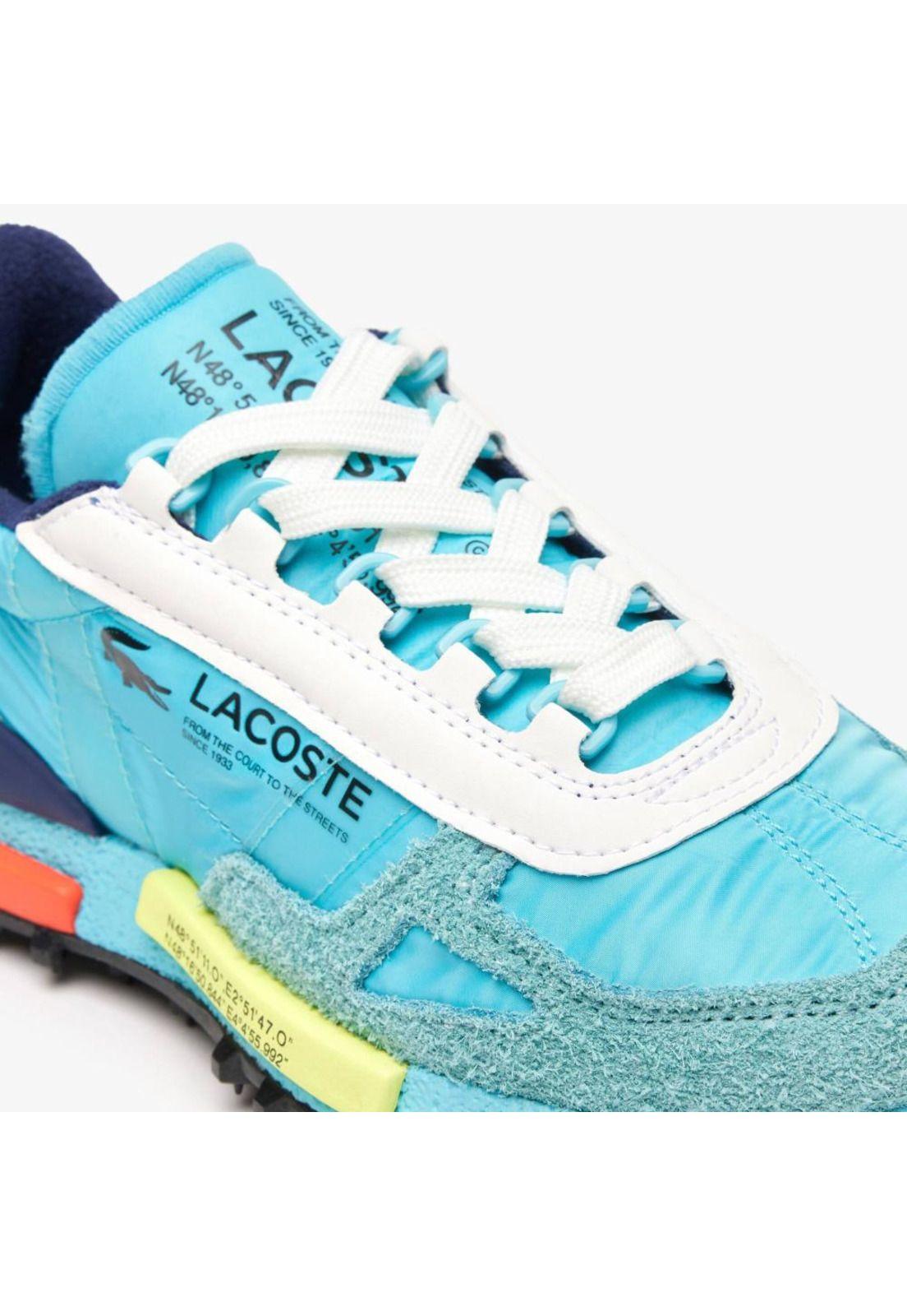 Zapatilla Lacoste Elite Active Mujer Turquesa-5