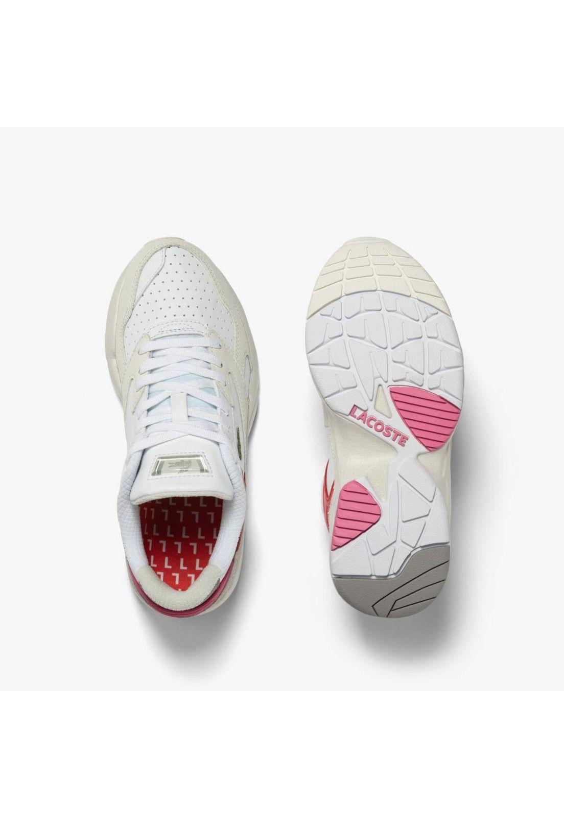 Zapatilla Urbana Lacoste  Mujer Blanco-3