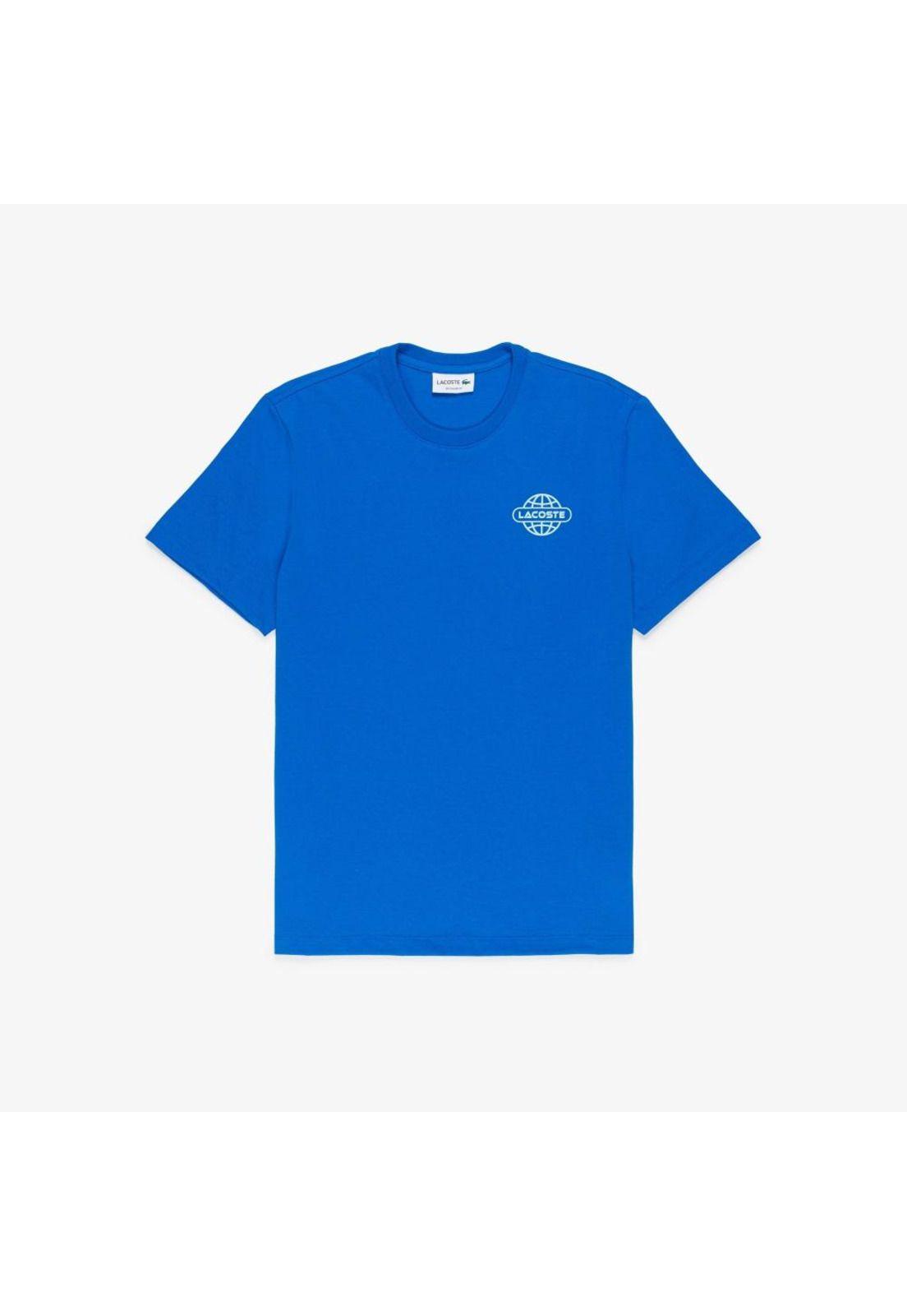 Polera Lacoste TH4709 Hombre Azul Lacoste