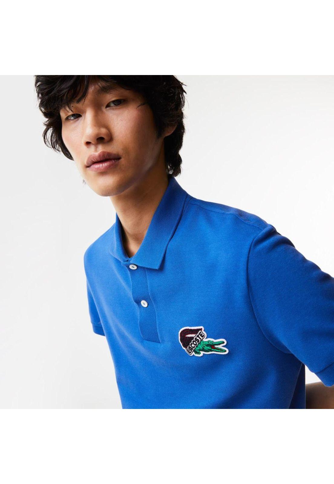 Polera Polo Lacoste PH136 Hombre Azul-0