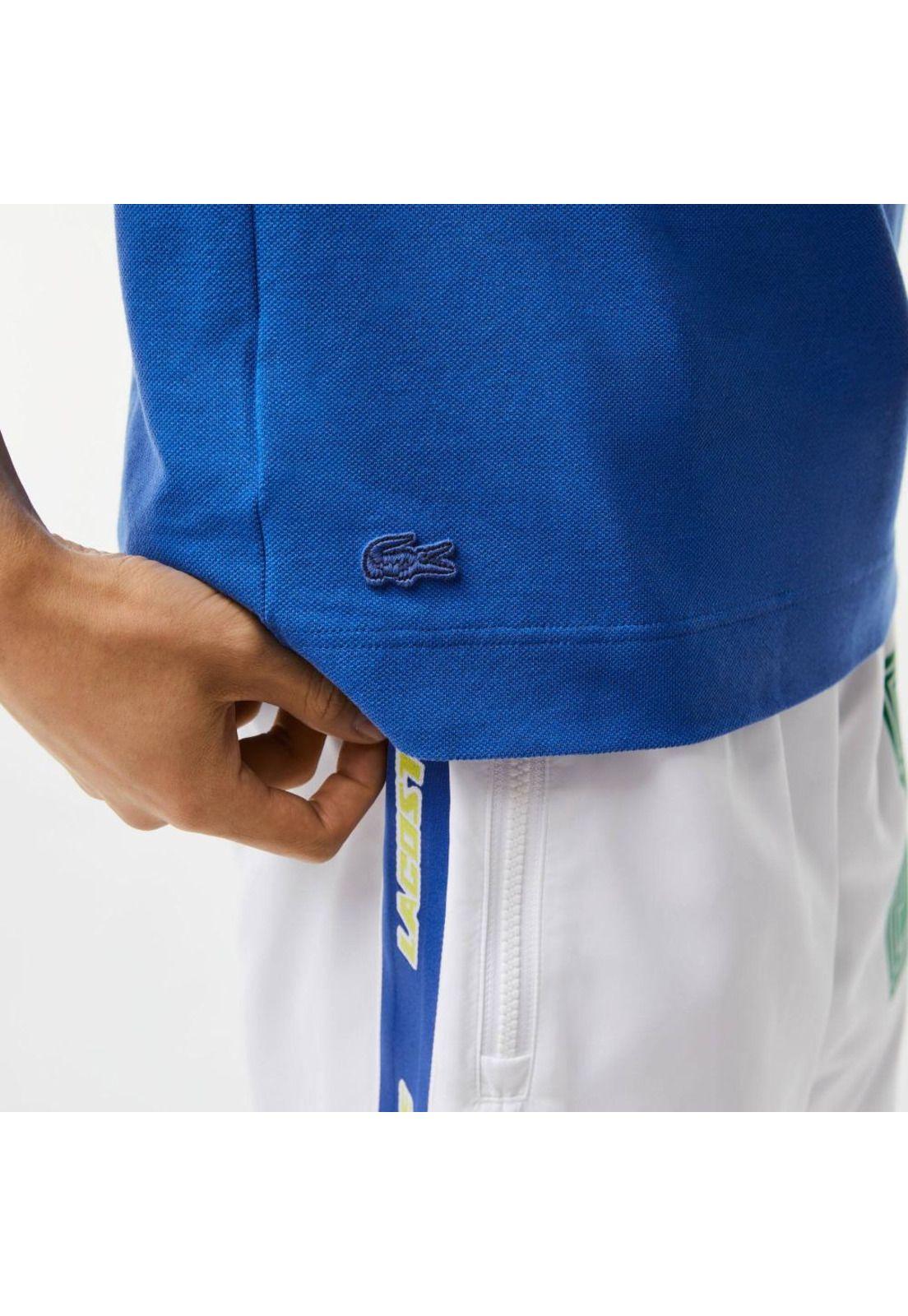 Polera Polo Lacoste PH136 Hombre Azul-3