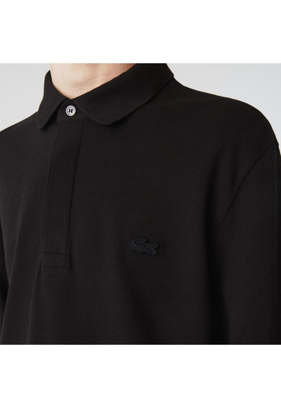 Polera Polo Lacoste PH2481 Hombre Negro-3