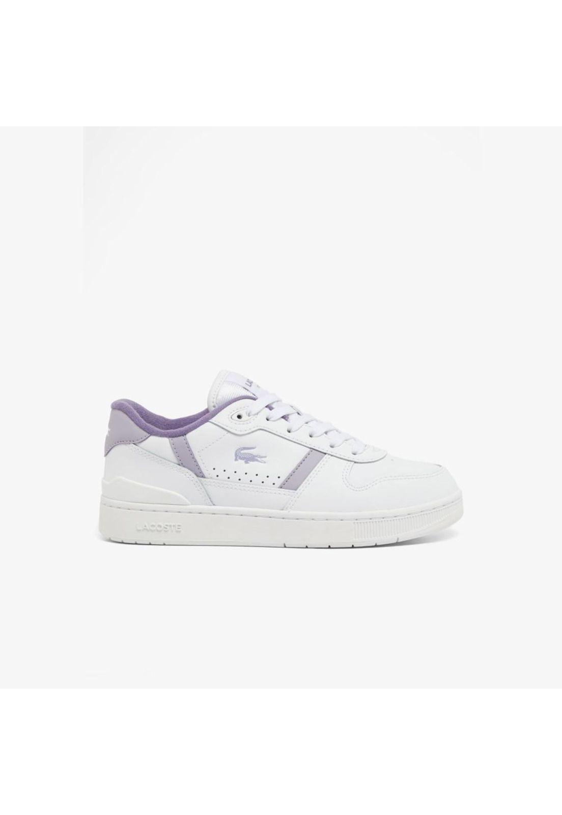 Zapatilla Urbana Mujer T-CLIP SET Blanco Lacoste-0
