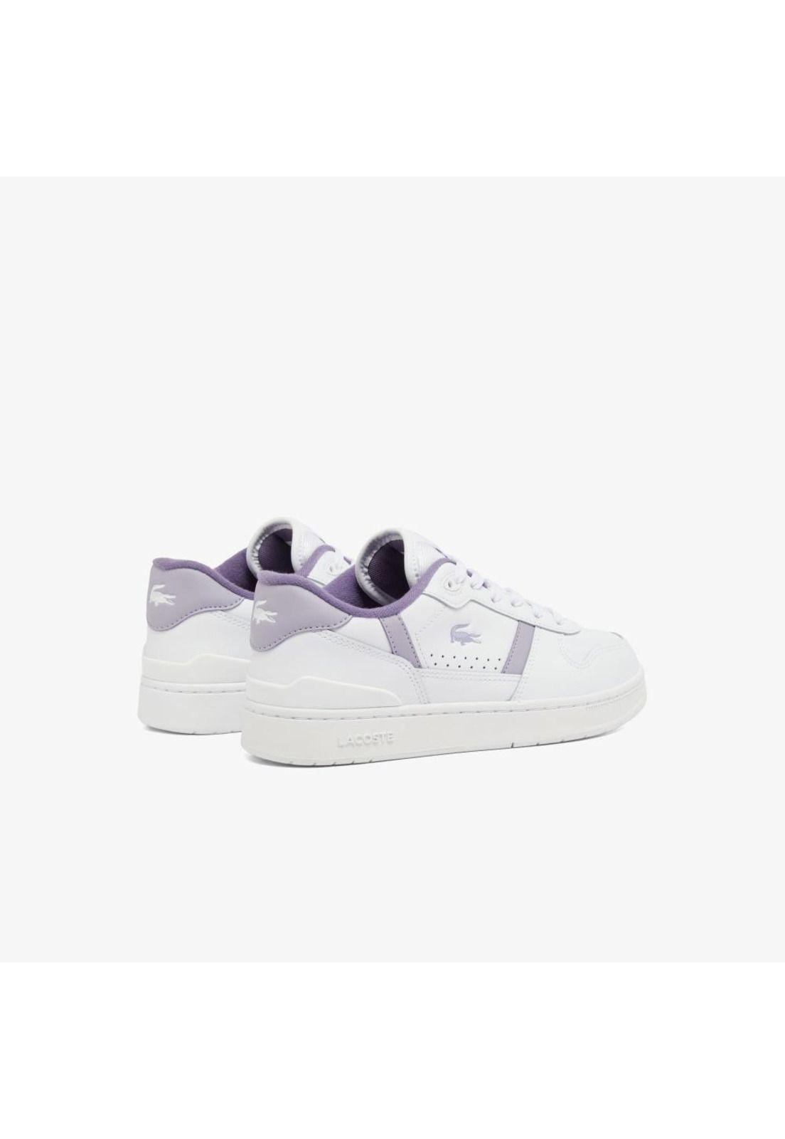 Zapatilla Urbana Mujer T-CLIP SET Blanco Lacoste-2