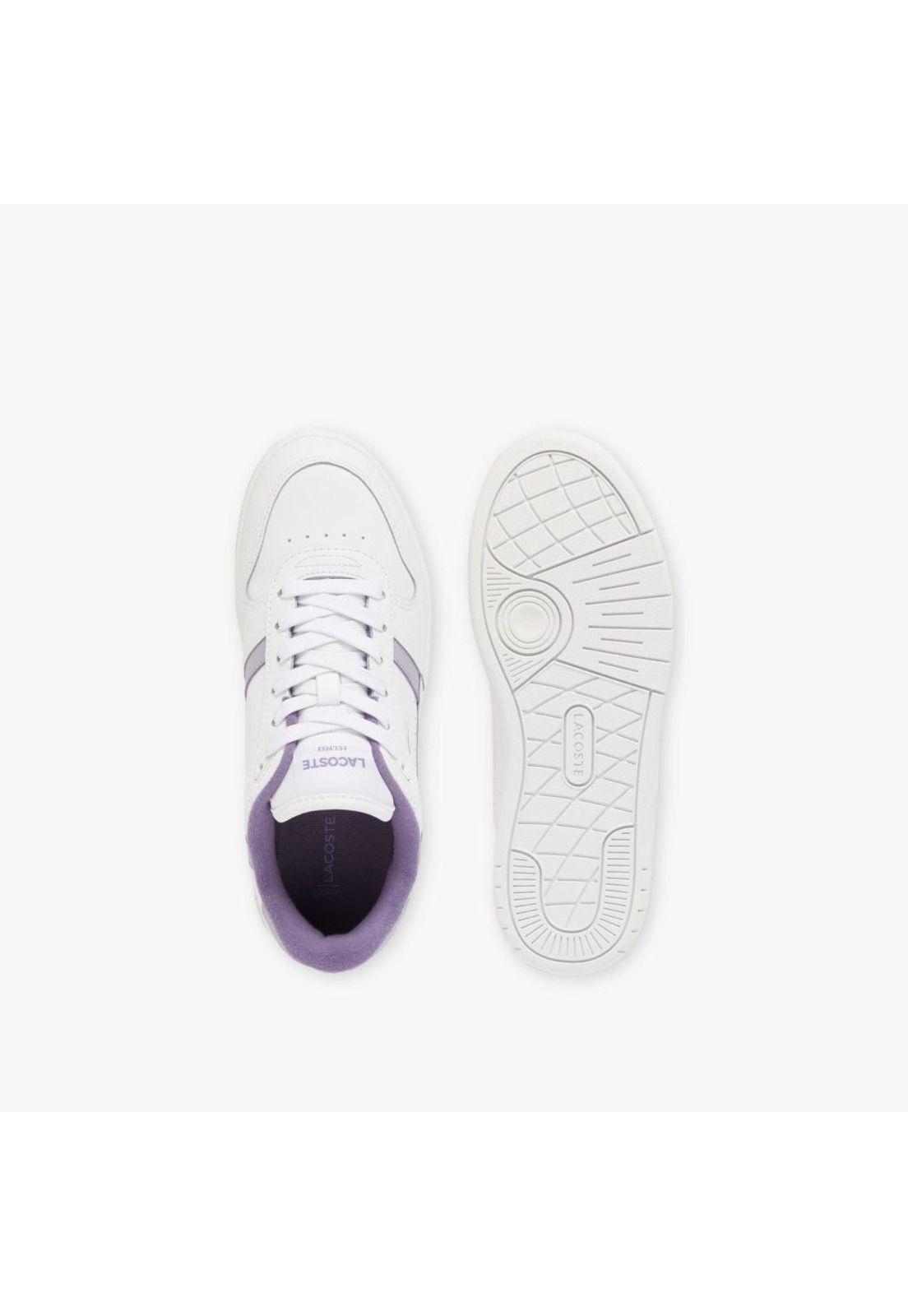 Zapatilla Urbana Mujer T-CLIP SET Blanco Lacoste-3