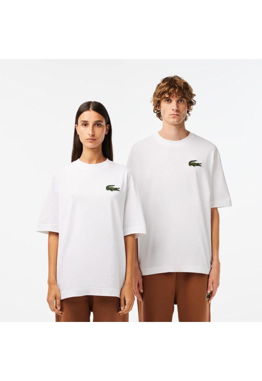 Polera Lacoste TH0062 Hombre Blanco-0