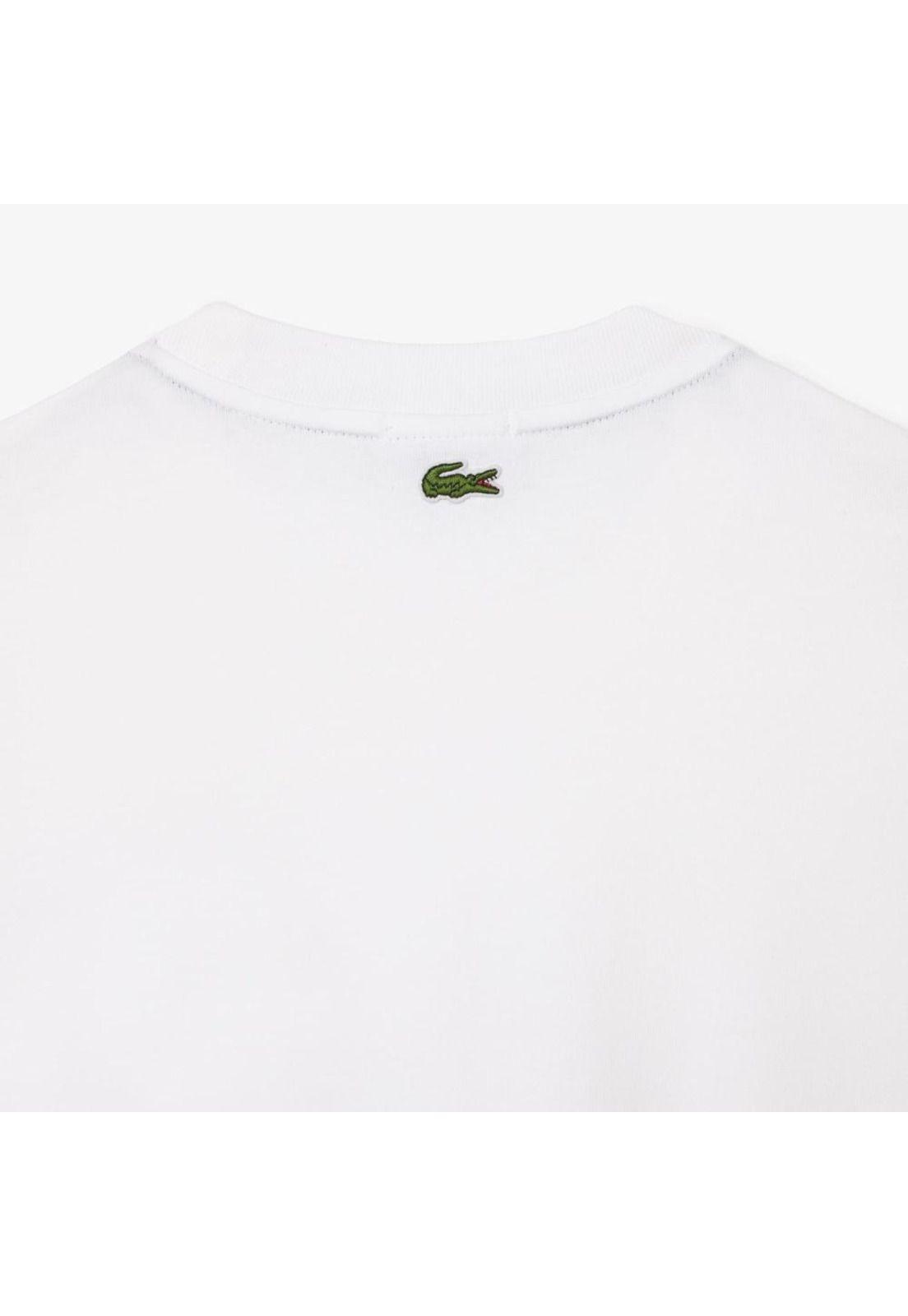 Polera Lacoste TH0062 Hombre Blanco-4