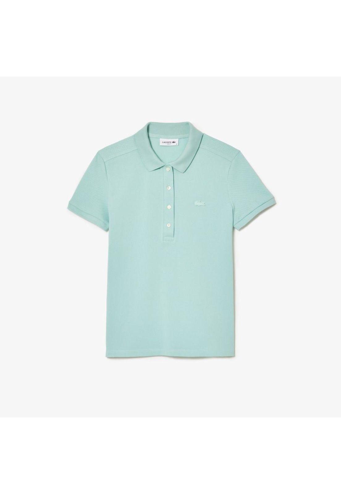 Polera Polo Lacoste PF546 Mujer Verde-1