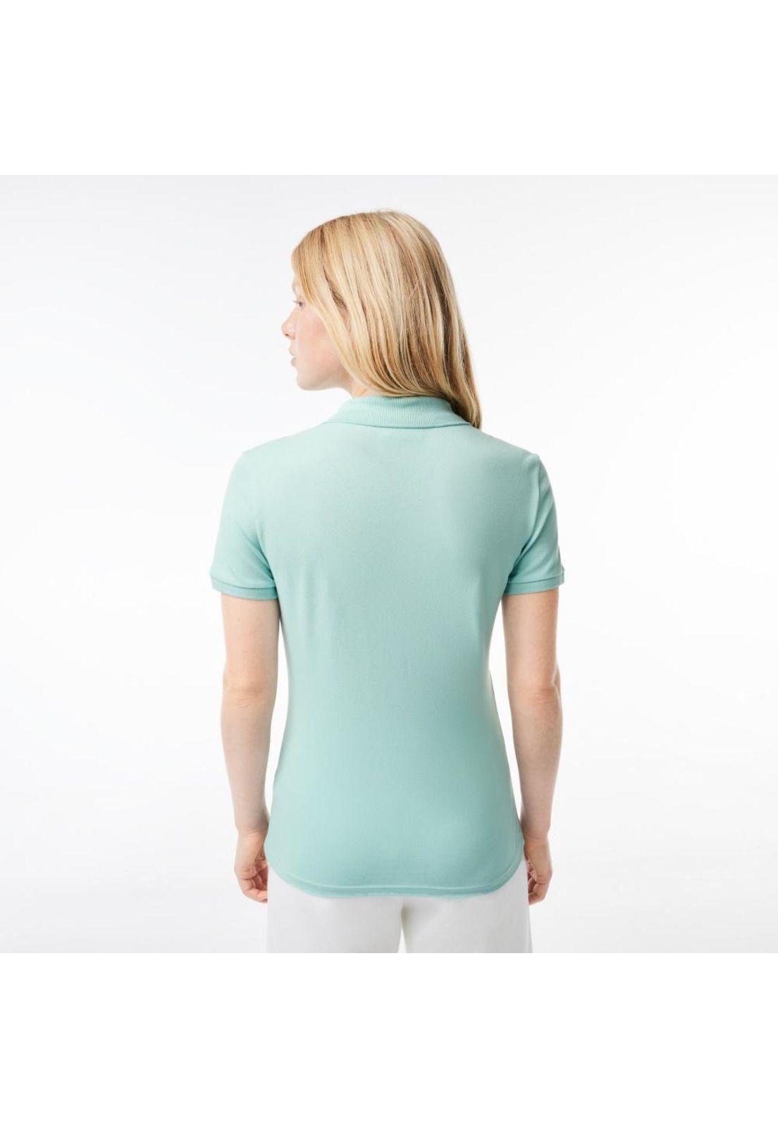 Polera Polo Lacoste PF546 Mujer Verde-2
