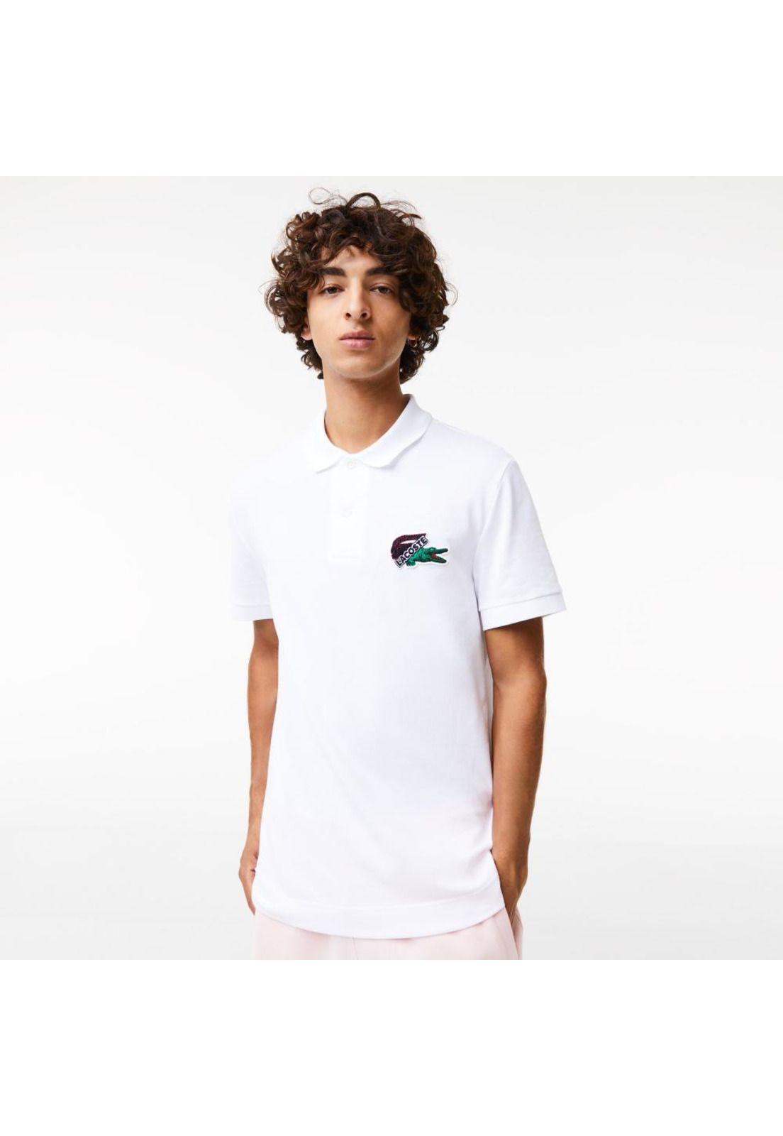 Polera Polo Lacoste PH136 Hombre Blanco-0