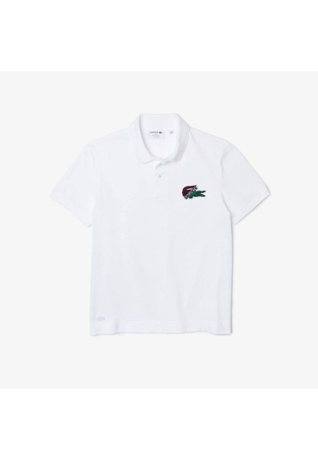 Polera Polo Lacoste PH136 Hombre Blanco-1
