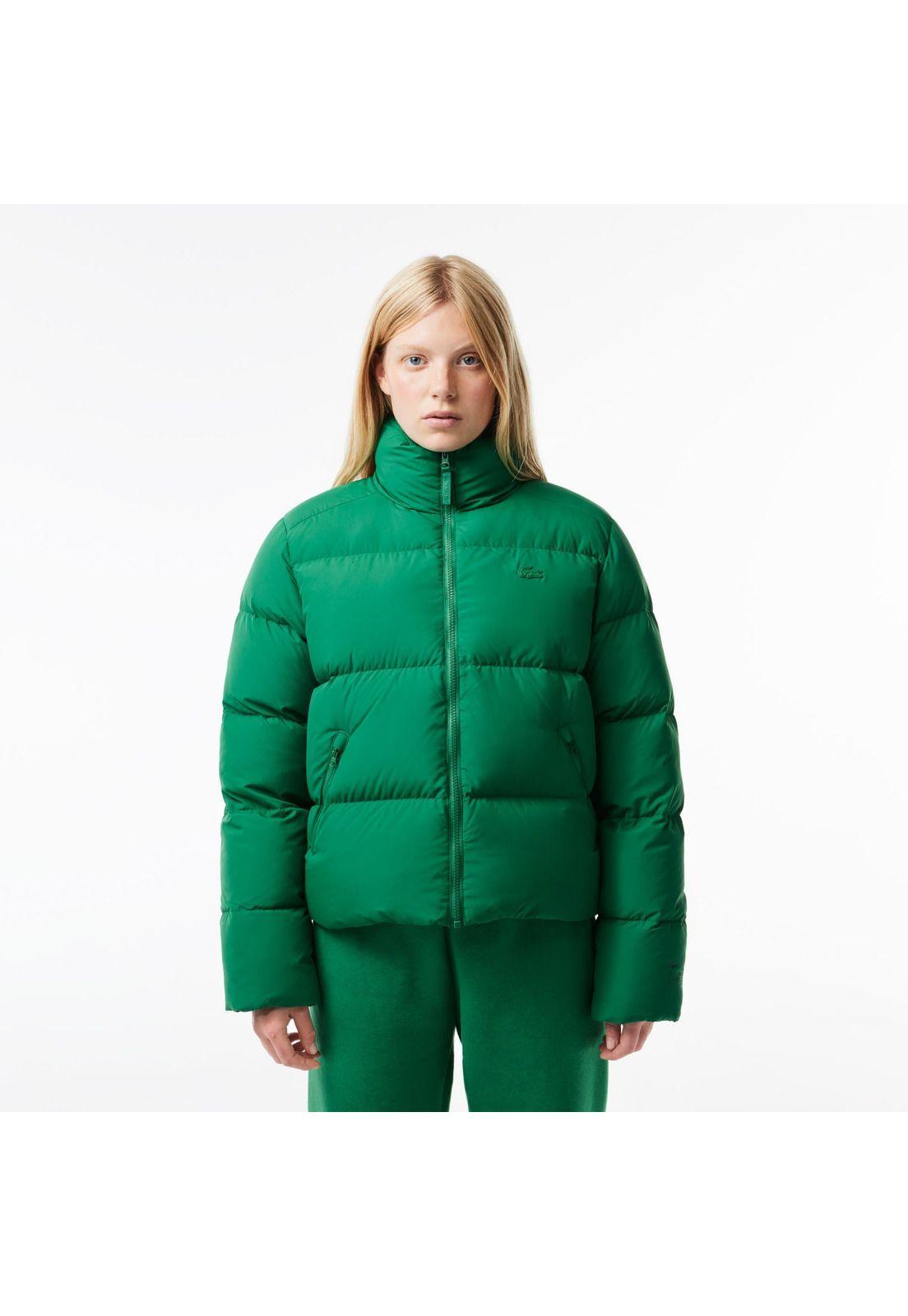 Parka Lacoste BF001 Mujer Verde-0