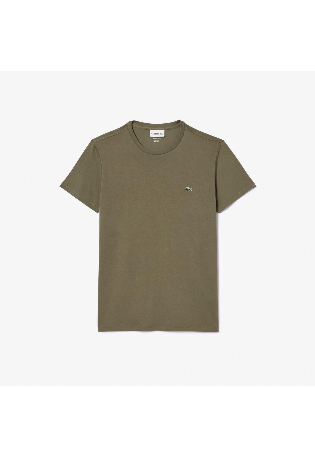 Polera  Lacoste TH6709 Hombre Verde-1