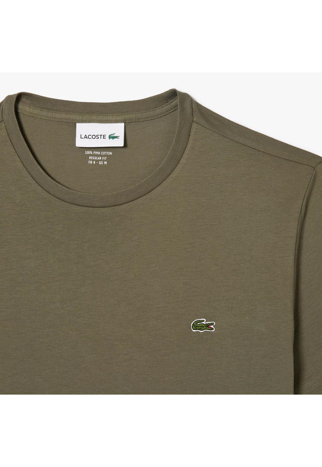Polera  Lacoste TH6709 Hombre Verde-4