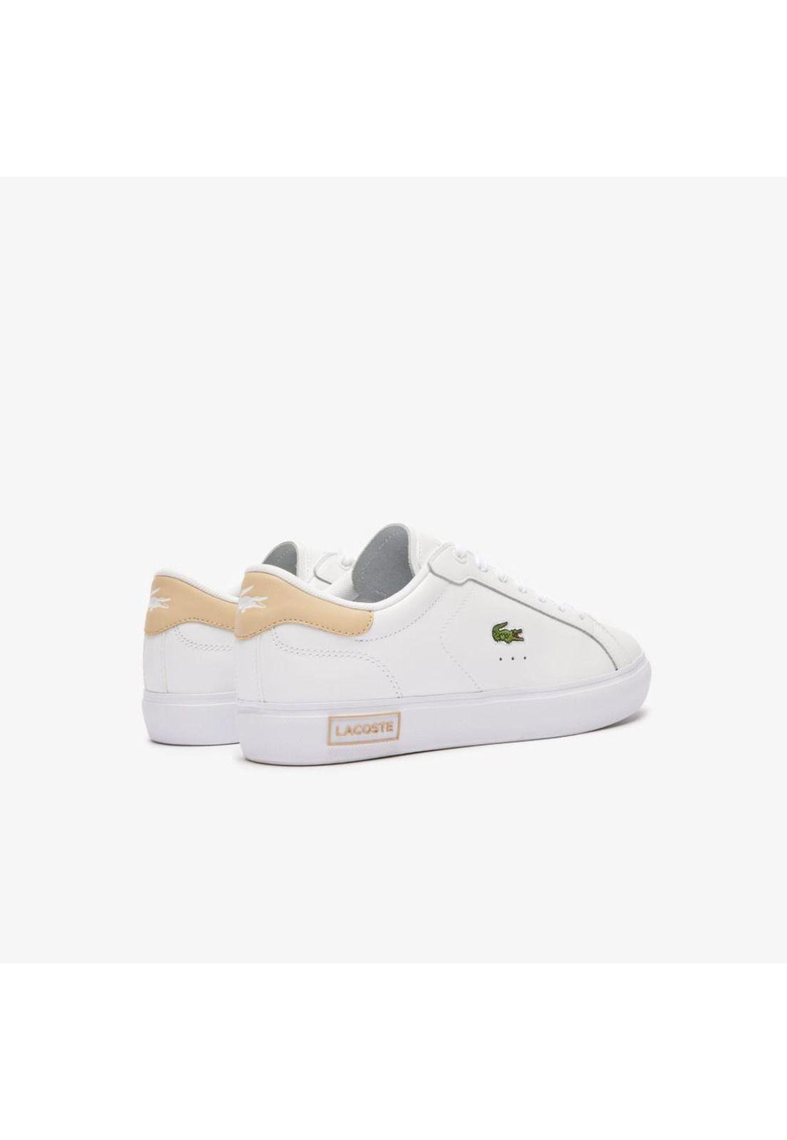 Zapatilla Urbana Lacoste Powercourt   Mujer Blanco-2
