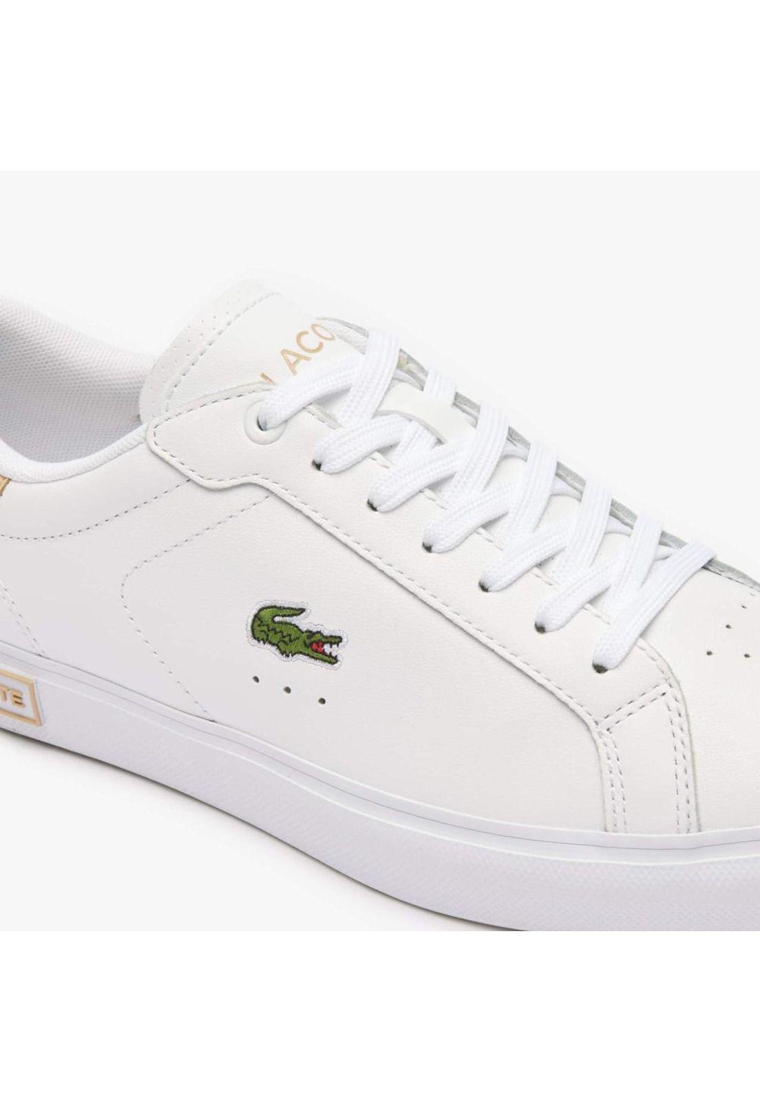 Zapatilla Urbana Lacoste Powercourt   Mujer Blanco-5