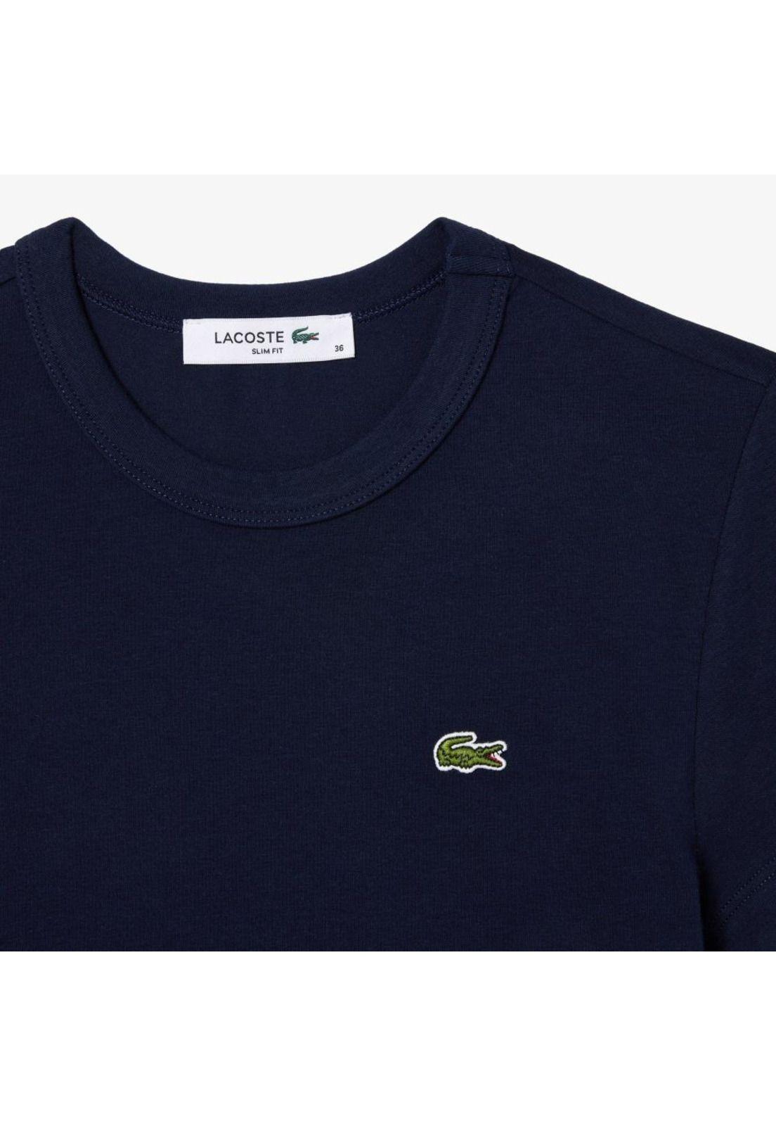 Polera Lacoste TF7218 Mujer Azul marino-3