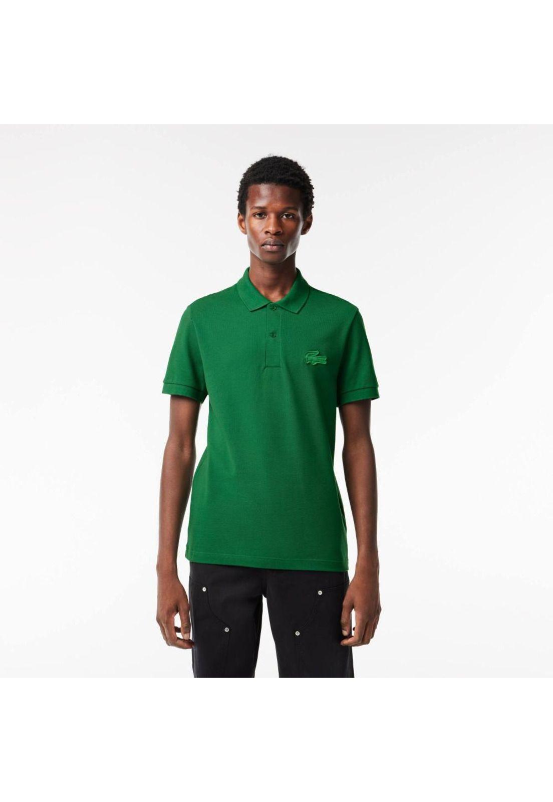 Polera Polo Lacoste PH210 Hombre Verde-0