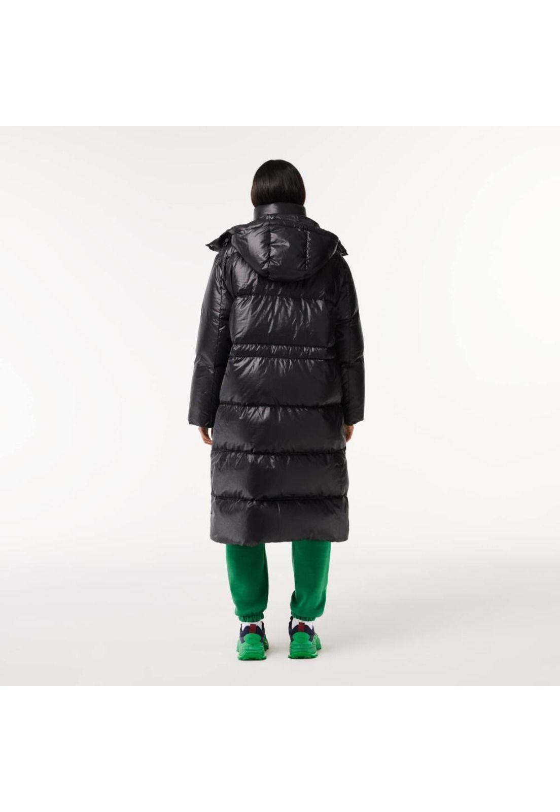 Parka Lacoste BF074 Mujer Negro-2