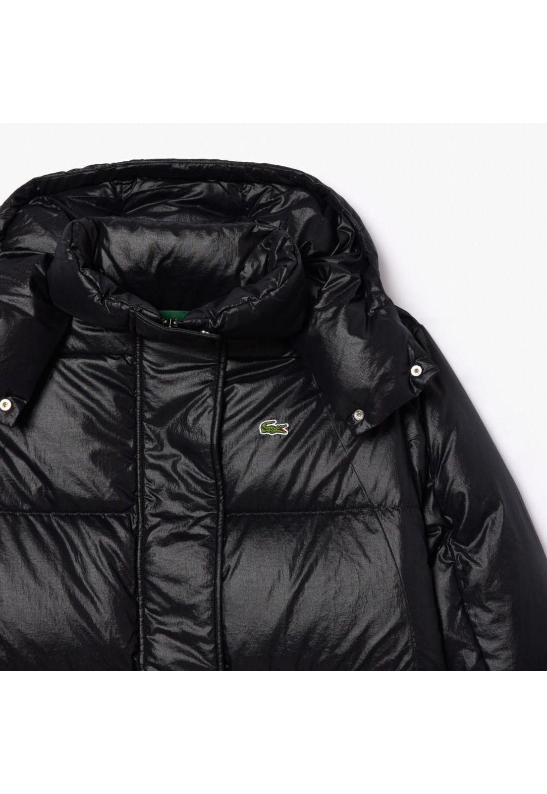 Parka Lacoste BF074 Mujer Negro-4