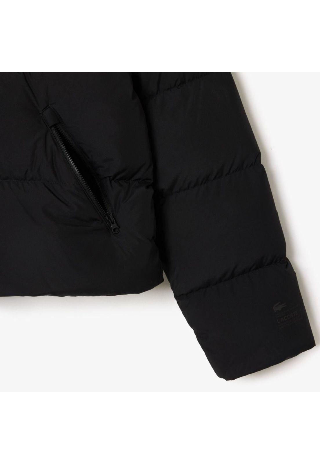 Parka Lacoste BF001 Mujer Negro-3