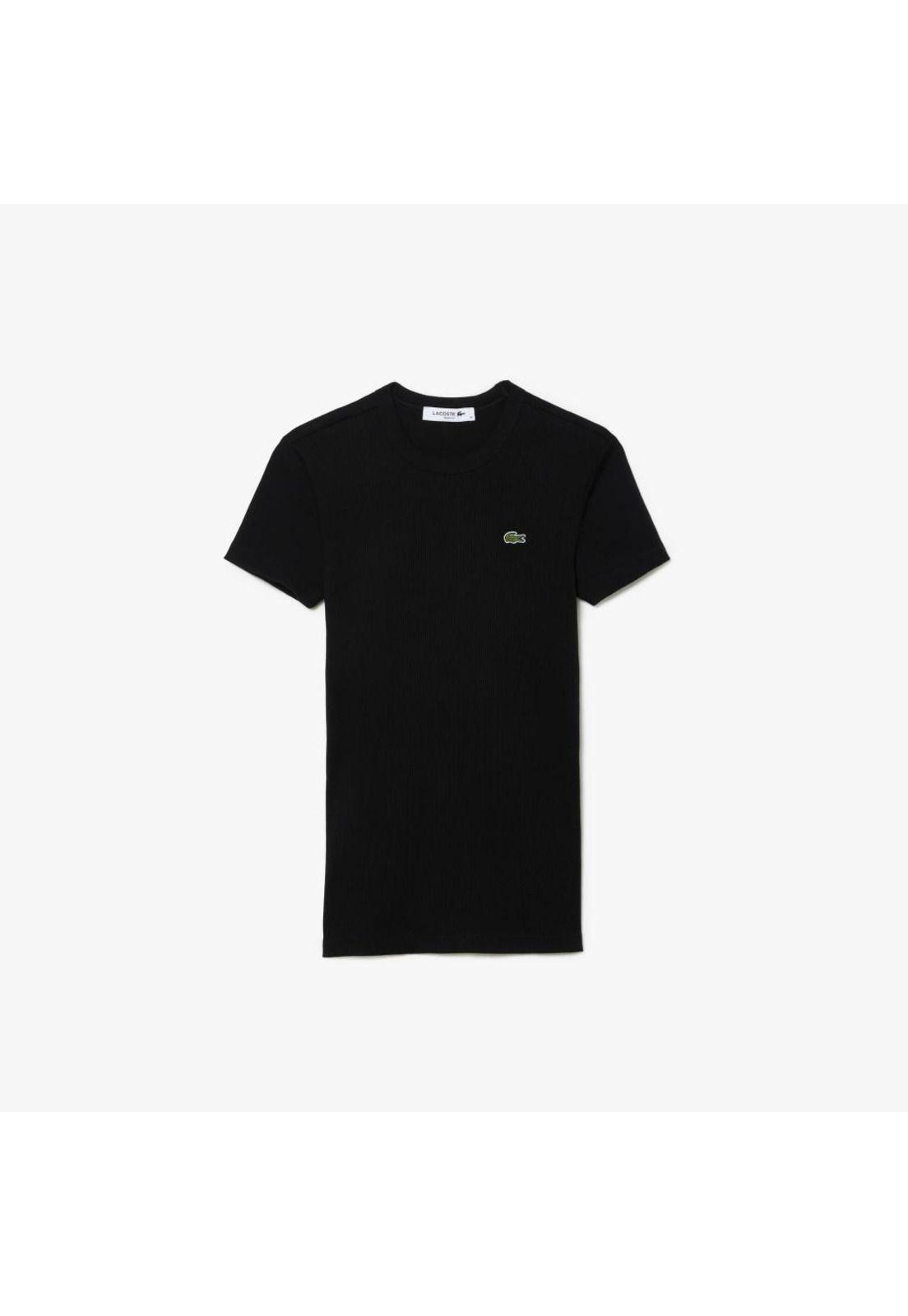 Polera Manga Corta Mujer Lacoste TF5538 Blanco-1