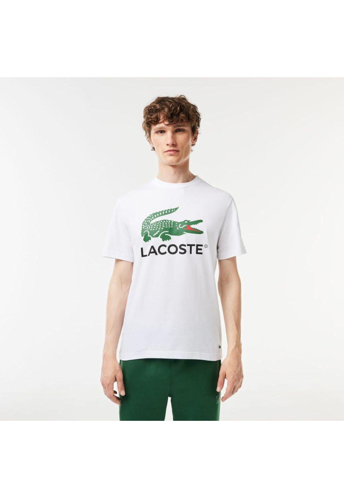 Polera Lacoste TH1285 Hombre Blanco-0