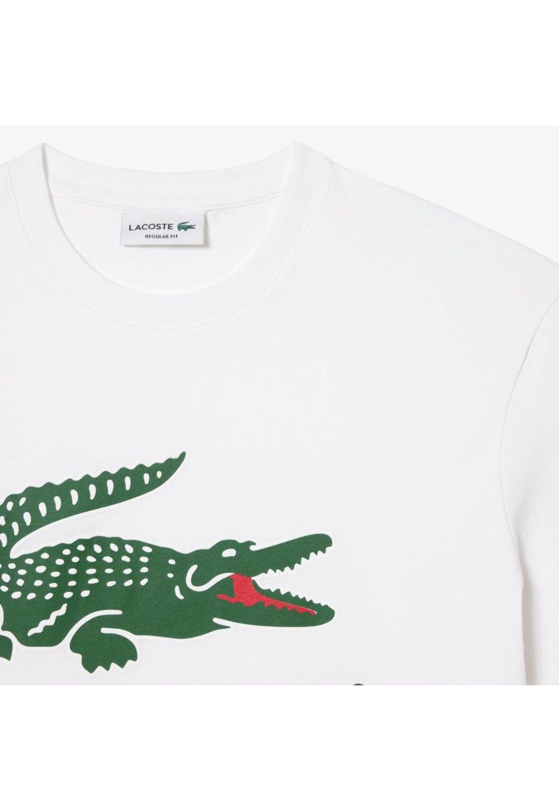 Polera Lacoste TH1285 Hombre Blanco-4