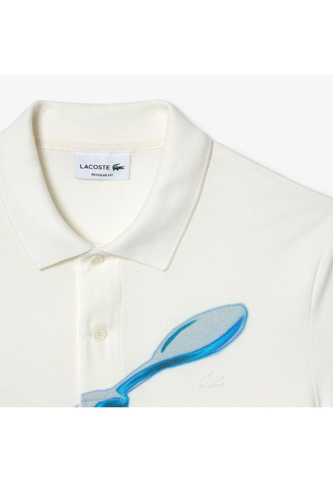 Polera Polo Lacoste PH345 Hombre Blanco-3