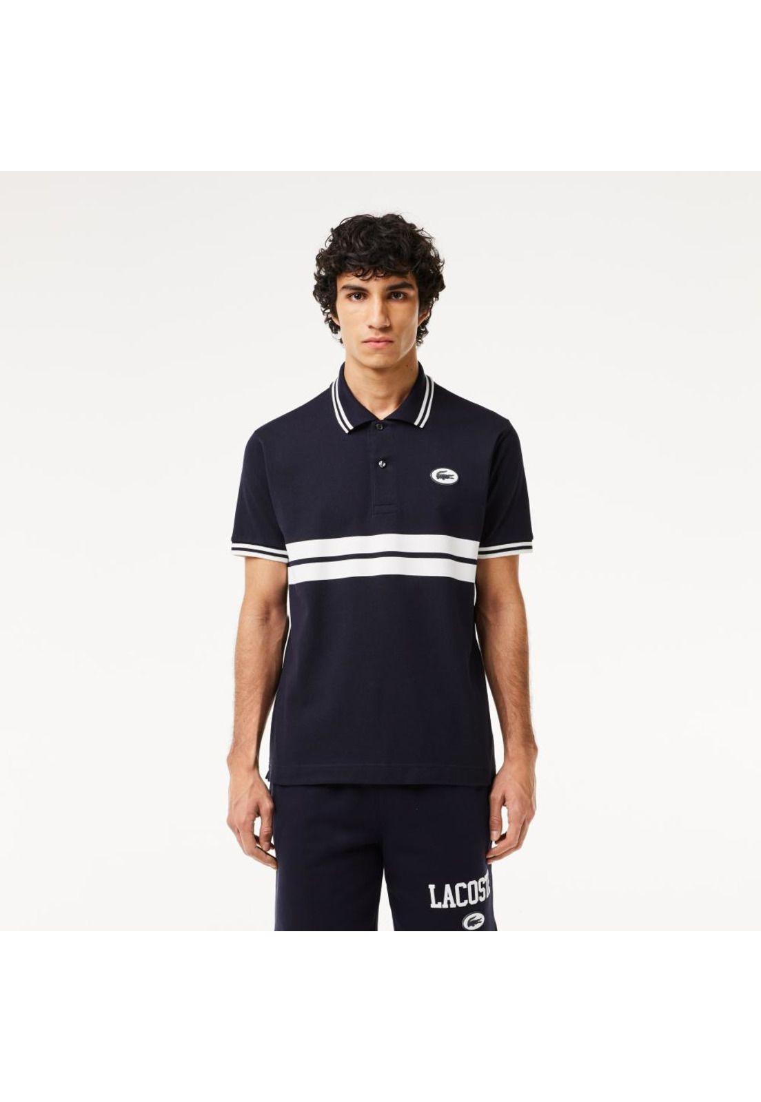 Polera Polo Lacoste PH7447 Hombre Negro-0