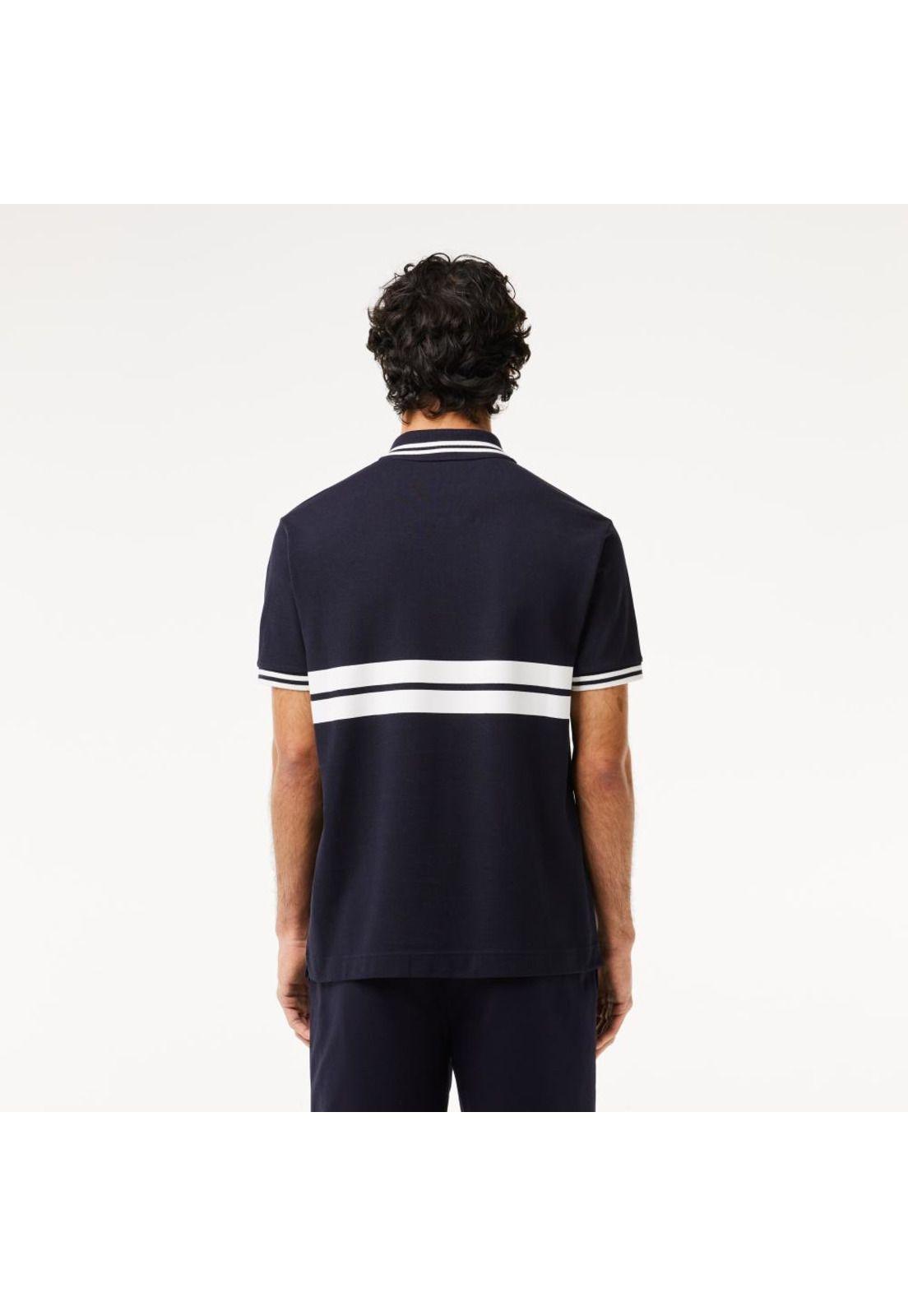 Polera Polo Lacoste PH7447 Hombre Negro-2