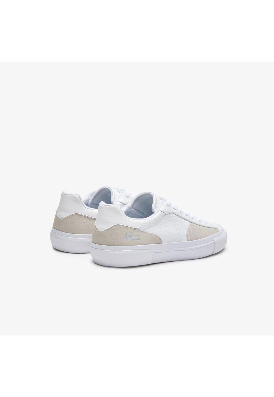 Zapatilla Urbana Lacoste L006   Hombre Blanco-2