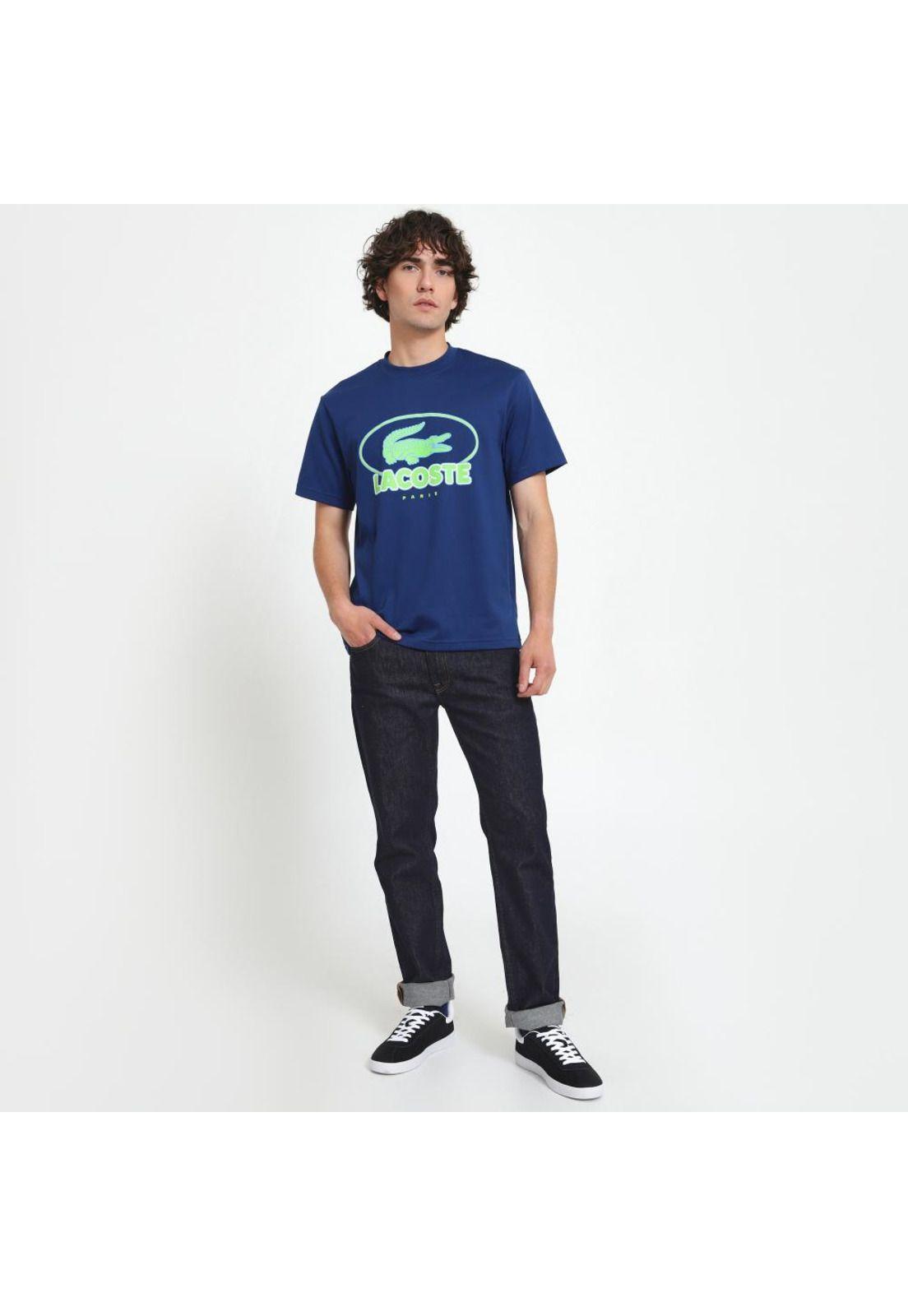 Polera Lacoste TH2806 Hombre Azul-2