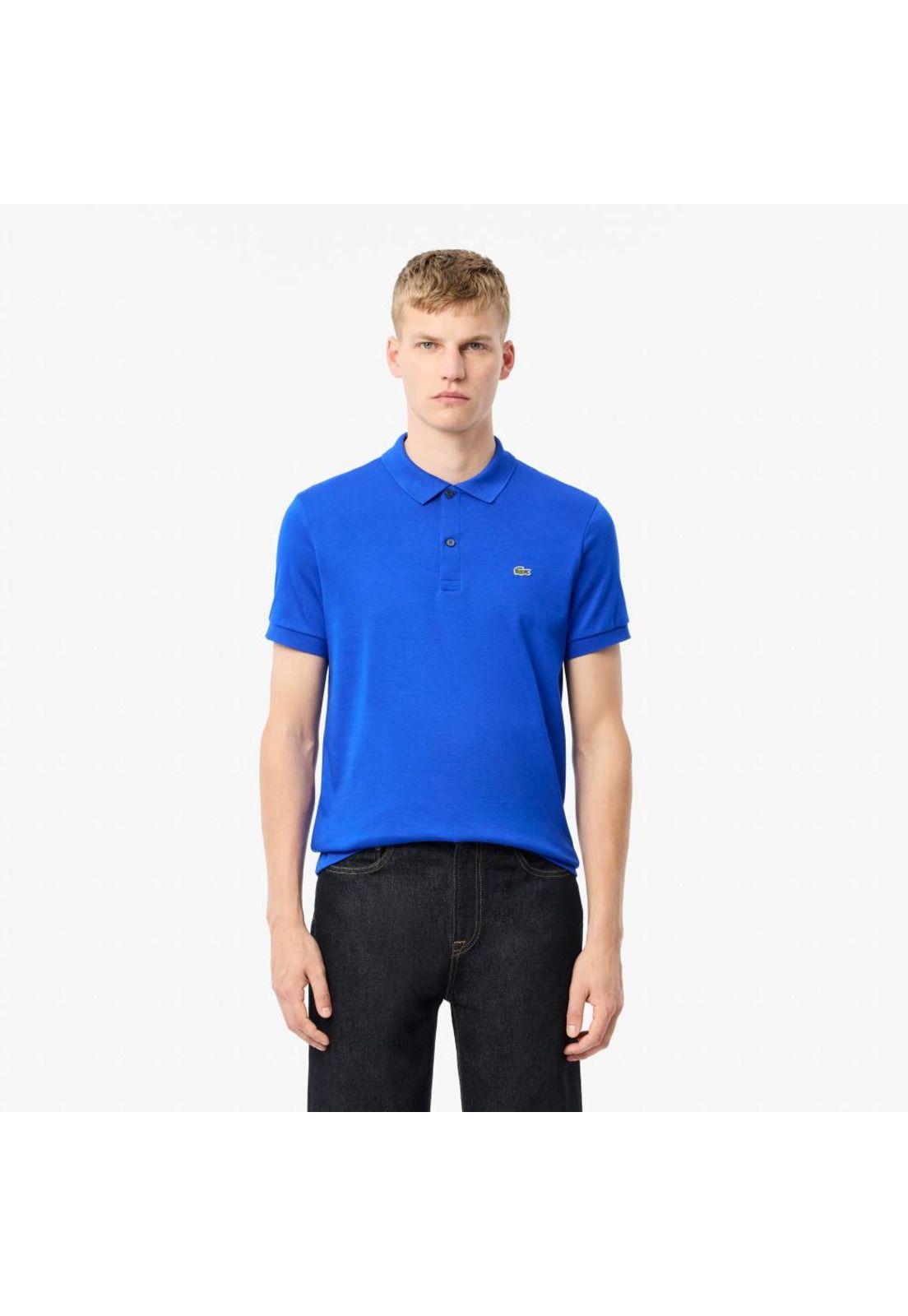 Polera Polo Hombre Lacoste DH2050 Azul marino-0